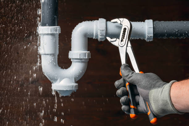 Professional Plumbing technician working in Robesonia, PA